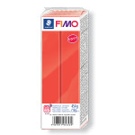 Pâte à modeler polymère Fimo Soft 454 g - 24 - Rouge indien