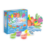 Pâte à modeler enfant Softine set Fruits & légumes