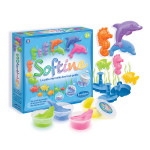 Pâte à modeler enfant Softine set Fonds sous-marins