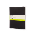 Cahier de note XXL Couverture noire Page blanche 21,6 x 27,9 cm par 3