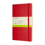 Carnet blanc souple Scarlet 13 x 21 cm