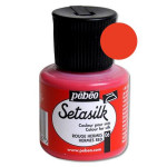 Peinture pour soie Setasilk 45 ml - 06 - Rouge hermès