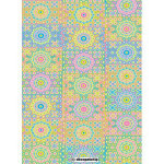 Papier Décopatch n°633 pastel patchwork