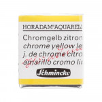 Peinture aquarelle Horadam demi-godet extra-fine - 211 - Jaune de chrome citron