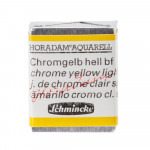 Peinture aquarelle Horadam demi-godet extra-fine - 212 - Jaune de chrome clair