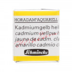 Peinture aquarelle Horadam demi-godet extra-fine - 224 - Jaune de cadmium clair