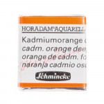 Peinture aquarelle Horadam demi-godet extra-fine - 228 - Orange de cadmium foncé