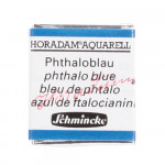 Peinture aquarelle Horadam demi-godet extra-fine - 484 - Bleu phtalo