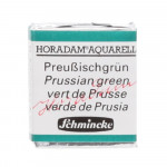 Peinture aquarelle Horadam demi-godet extra-fine - 528 - Vert de Prusse