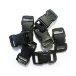 Clips Créacord noir 10 mm lot de 100 pièces