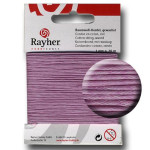 Fil de coton ciré 1 mm x 20 m - Lilas