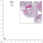 Perles de rocaille farfalles 3,2 x 6,5 mm - Lilas
