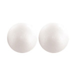 Boules en polystyrène - 10 cm - 2 pces
