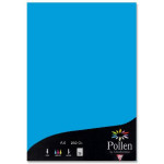 Papier faire part Pollen A4 210g par 25 couleurs variées - Bleu Turquoise