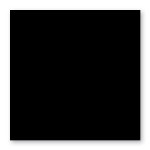 Carte faire part Pollen 210g 135 x 135mm par 25 - Noir