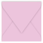 Enveloppe faire part Pollen 120g 165 x 165mm par 20 - Rose Dragée