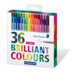 Feutres de coloriage Triplus Fineliner 36 pièces