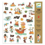 Stickers - Pirates - 160 pces