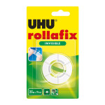 Bande adhésive Rollafix invisible recharge 25 m x 19 mm