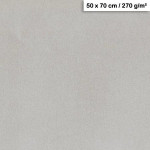 Feuille de papier Maya 50 x 70 cm 270 g/m² - Argent