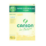 Canson C à GRAIN, Grain Fin 224g/m², pochette - 21 x 29,7 cm (A4)