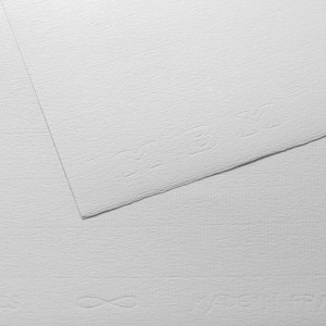 Papier Ingres MBM Arches 130g 50 x 65cm vergé blanc