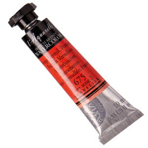 Aquarelle extra-fine au miel tube 10 ml - 636 - Rouge Sennelier T ***