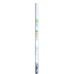 Cimaise Kit argent 150 cm Rail + 2 tiges