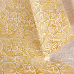 Papier Lokta Imprimé 50 x 75 cm Blanc motif Okinawa