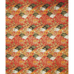 Papier Japonais 52 x 65,5 cm 100 g/m² Ondulation rouge