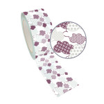 Ruban adhésif décoratif Queen Tape 48 mm x 8 m Nuage mauve