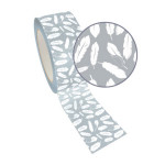 Ruban adhésif décoratif Queen Tape 48 mm x 8 m Plume