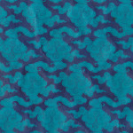 Papier Lokta 50 x 75 cm Yarlung bleu