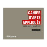 Livre Cahier d'arts appliqués