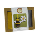 Feutrine mini kit l'abeille et sa fleur