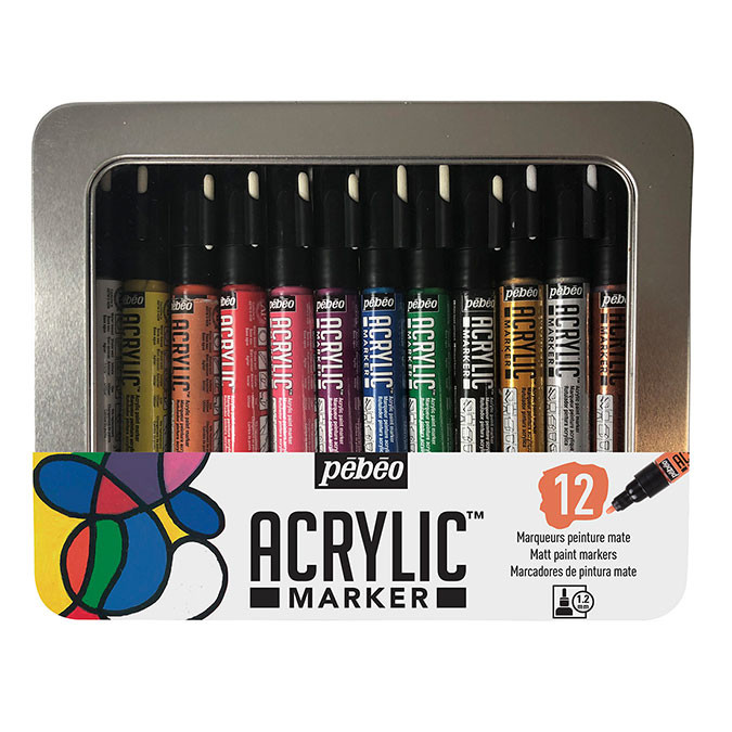 1 Kit De Peinture, 1 Planche À Dessin, 1 Chevalet, 2 Stylos, 6 Couleurs De  Peinture