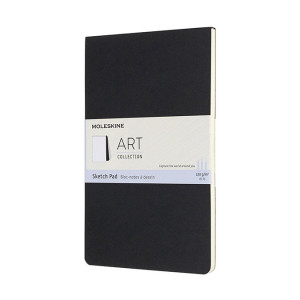 Carnet de croquis Art 13 x 21 cm Noir