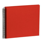 Album spiralé Economy Medium 40 pages noires couverture Efalin 24,5 x 23 cm - Noir