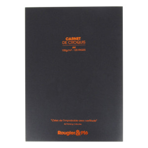 Carnet de croquis R&P 100 g/m² 120 pages - 14,8 x 21 cm (A5)