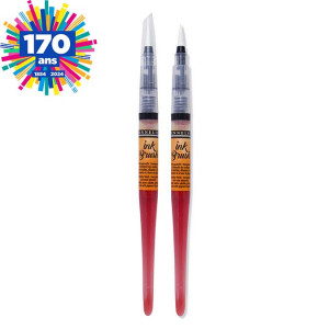 Pinceau à réservoir d'encre Ink Brush - 695 Rouge primaire