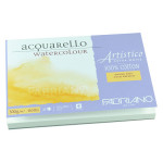 Bloc de papier 300 g/m² Grain Fin Artistico Extra Blanc - 12,5 x 18 cm