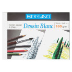 Papier Dessin Blanc 180 g/m² 12 feuilles - 21 x 29,7 cm (A4)