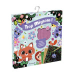 Pochette Mes Créations : Trop mignons ! Cartes à gratter, métalliser, pailleter