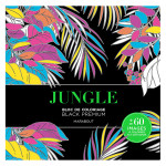 Bloc de coloriage Black Premium Jungle
