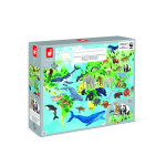 Puzzle éducatif 350 pièces Espèces Prioritaires Partenariat WWF