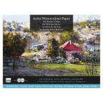 Papier aquarelle grain fin Le Choix des Maîtres Bloc 20 feuilles 300 g/m² - 31 x 41 cm