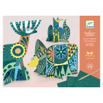 CARTES GRATTER ANIMAUX FOLK