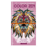 Livre Color Zen Lion Mon kit d'activités