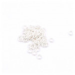 Anneaux ouverts 3 mm Argenté 925 - 50 pcs - Perles Corner